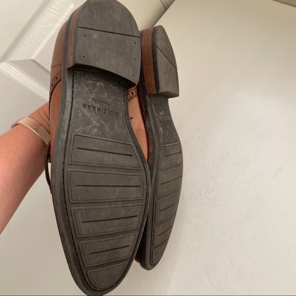Cole Haan Grand OS Toe Cap Oxford Sz 9 - Picture 6 of 9
